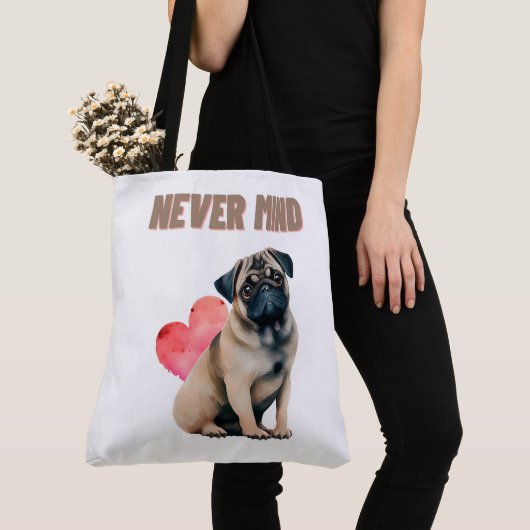 Tote Bag Never mind (Dichtbij)