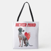 Tote Bag Never mind (Voorkant)