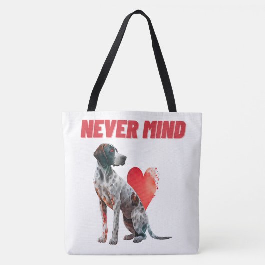 Tote Bag Never mind (Voorkant)