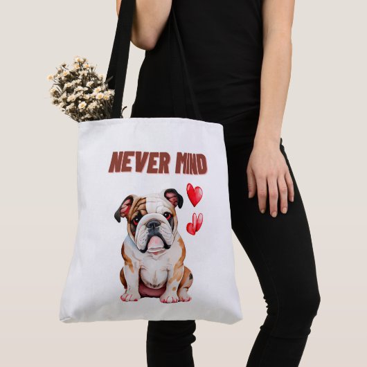 Tote Bag Never mind (Dichtbij)