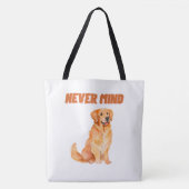 Tote Bag Never mind (Voorkant)