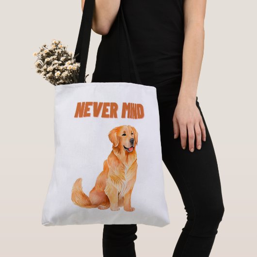 Tote Bag Never mind (Dichtbij)