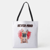 Tote Bag Never mind (Voorkant)