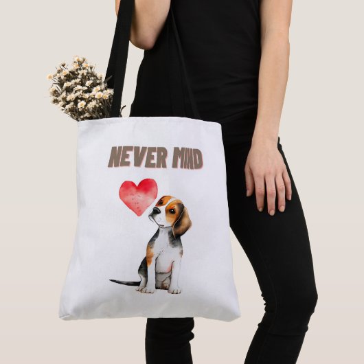 Tote Bag Never mind (Dichtbij)
