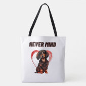 Tote Bag Never mind (Voorkant)