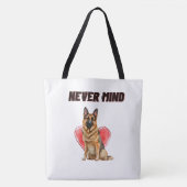 Tote Bag Never mind (Voorkant)