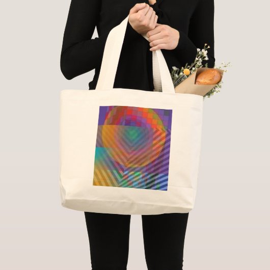 Tote bag original abstract design (Voorkant (product))