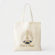 Tote Bag - Parijs Elegante Eiffeltoren