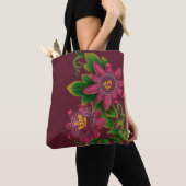 Tote Bag Passion Fruit Illustration (Dichtbij)