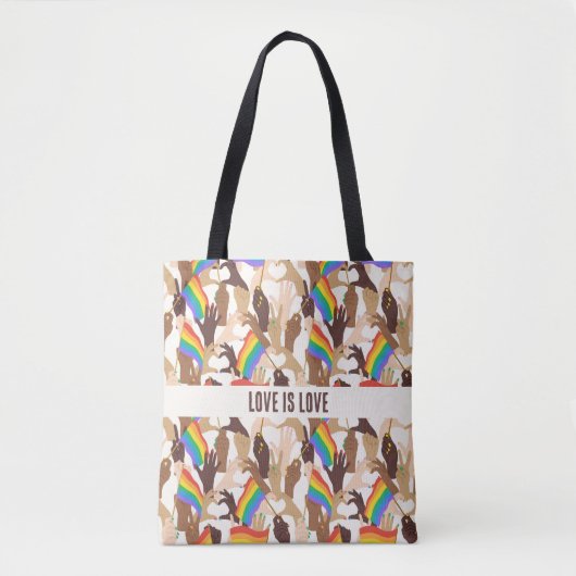 Tote bag PRIDE (Voorkant)