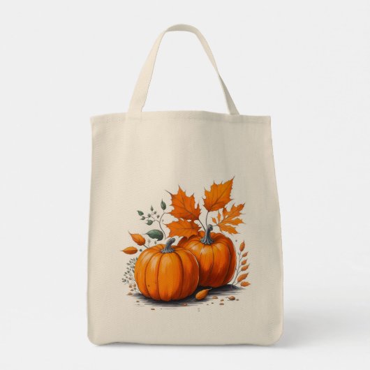 Tote Bag Pumpkin (Achterkant)