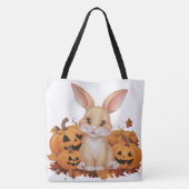 Tote Bag Pumpkin Halloween Séris 7 15 (Achterkant)
