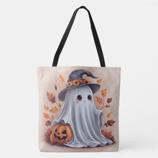 Tote Bag Pumpkin Halloween Séris 7 19 (Voorkant)