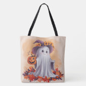 Tote Bag Pumpkin Halloween Séris 7 19 (Achterkant)