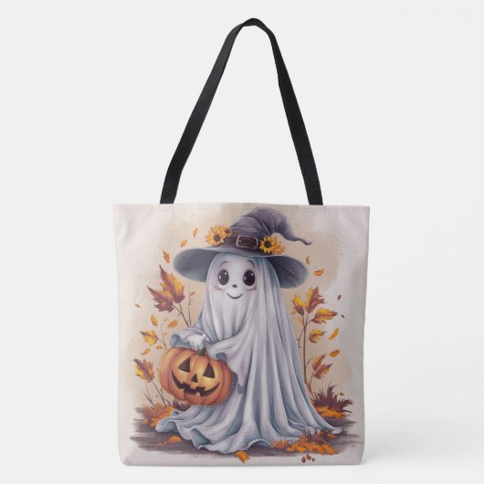 Tote Bag Pumpkin Halloween Séris 7 20 (Voorkant)