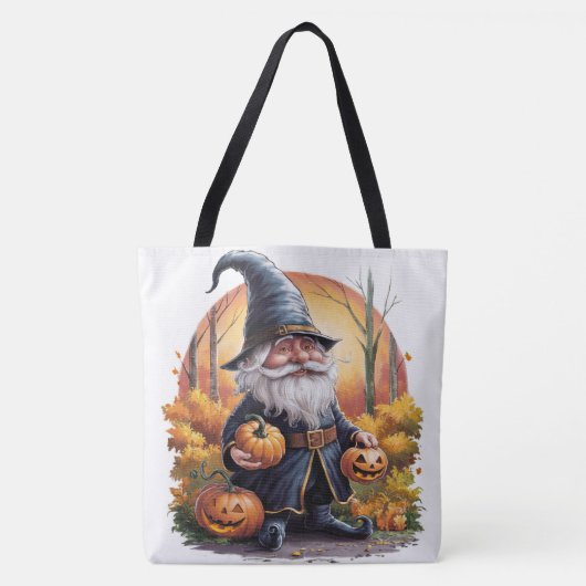 Tote Bag Pumpkin Halloween Séris 7 21 (Voorkant)