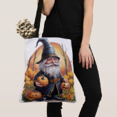 Tote Bag Pumpkin Halloween Séris 7 21 (Dichtbij)