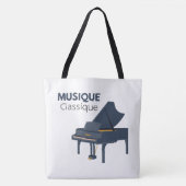 Tote bag Rap Klassieke muziek (Voorkant)