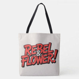 Tote Bag Rebel Bloem