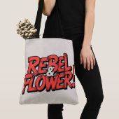 Tote Bag Rebel Bloem (Dichtbij)