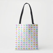 Tote Bag Regenboog IJsbeer (Voorkant)