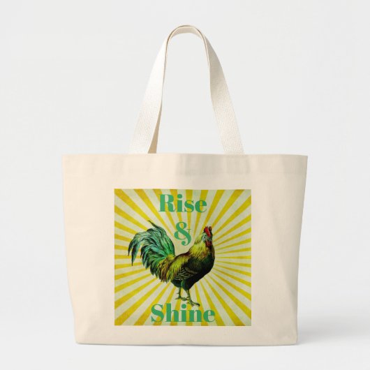 Tote Bag 'Rise and Shine' (Voorkant)