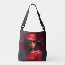 Tote Bag Rode Hoed Meisje