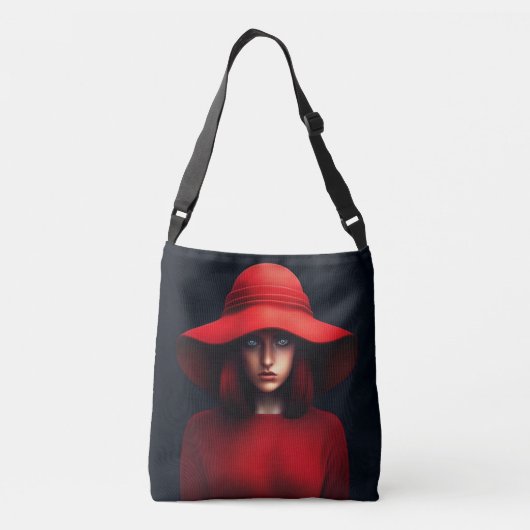 Tote Bag Rode Hoed Meisje (Achterkant)