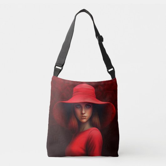 Tote Bag Rode Hoed Meisje (Voorkant)
