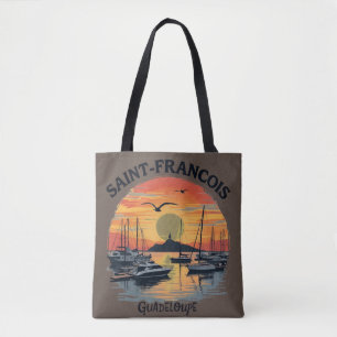 Tote Bag Saint-François Guadeloupe Zonsondergang