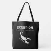 Tote Bag Scorpion (Voorkant)