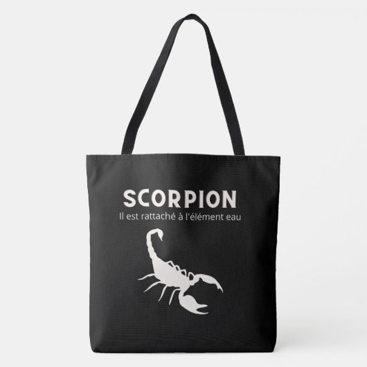 Tote Bag Scorpion (Voorkant)