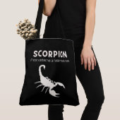 Tote Bag Scorpion (Dichtbij)