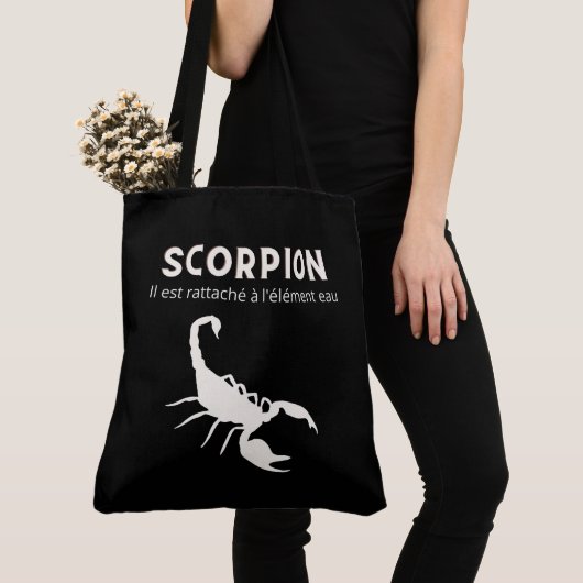 Tote Bag Scorpion (Dichtbij)