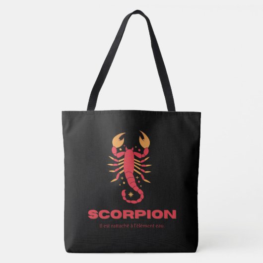 Tote Bag Scorpion (Voorkant)