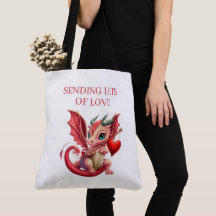 Tote Bag Sending Lots of Love