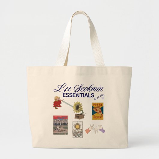 Tote Bag Seventeen DK - Kpop merch (Voorkant)