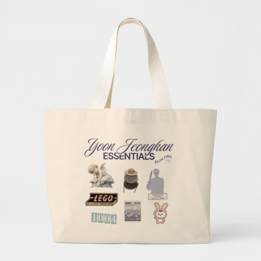 Tote Bag Seventeen Jeonghan - Kpop merch (Voorkant)