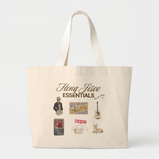 Tote Bag Seventeen Joshua - Kpop merch (Voorkant)