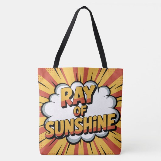 Tote Bag Straal Zonneschijn (Voorkant)