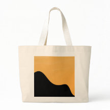 Tote Bag Sunset Mountain silhouette go to bag 