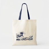 Tote Bag The Great Wave at Kanagaw by Hokusai (Voorkant)