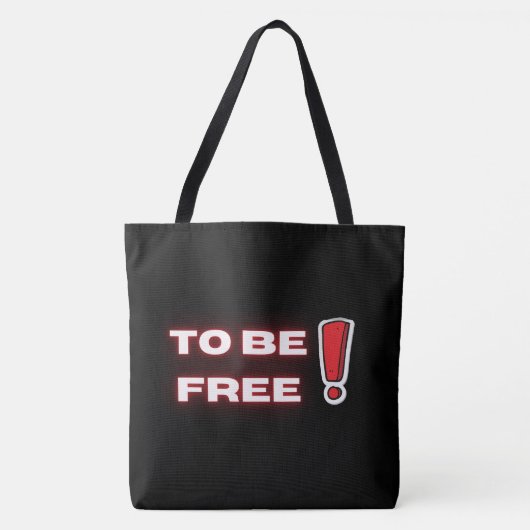 Tote Bag to be free (Voorkant)