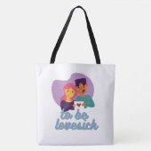 Tote Bag to be lovesick (Voorkant)