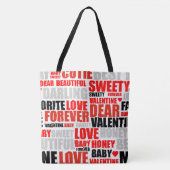 Tote Bag Valentines Day (Voorkant)