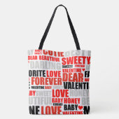 Tote Bag Valentines Day (Achterkant)