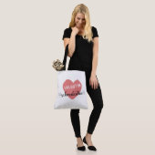 Tote Bag Valentines Day (Op model)