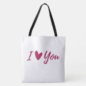 Tote Bag Valentines Day (Voorkant)