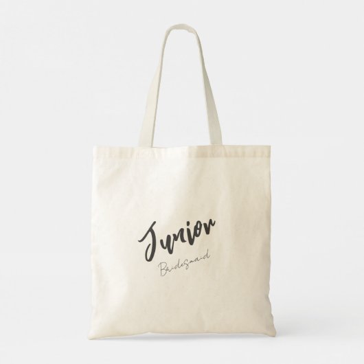 tote bag voor junior bruidsmeisje (Achterkant)