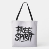 Tote Bag Vrije geest (Achterkant)